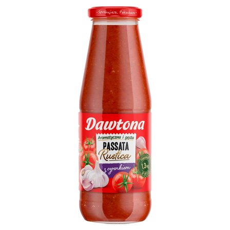 Dawtona Passata Rustica z czosnkiem 690 g (1)