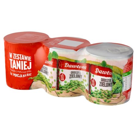 Dawtona Groszek zielony 600 g (3 x 200 g) (2)