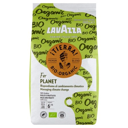 Lavazza Tierra Bio-Organic for Planet Kawa ziarnista palona 1000 g (1)