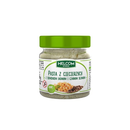 HELCOM PASTA Z CIECIERZYCY Z SIEMIENIEM LNIANYM  225g (1)