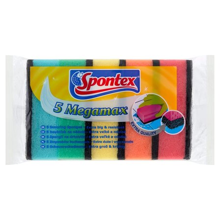 SPONTEX Zmywak Megamax 5 sztuk (1)