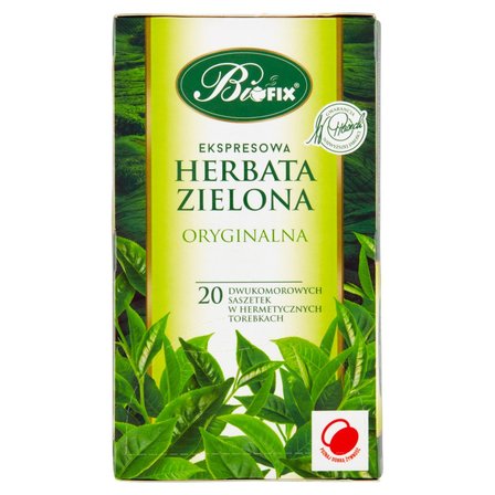 Bifix Herbata zielona ekspresowa oryginalna 40 g (20 x 2 g) (1)