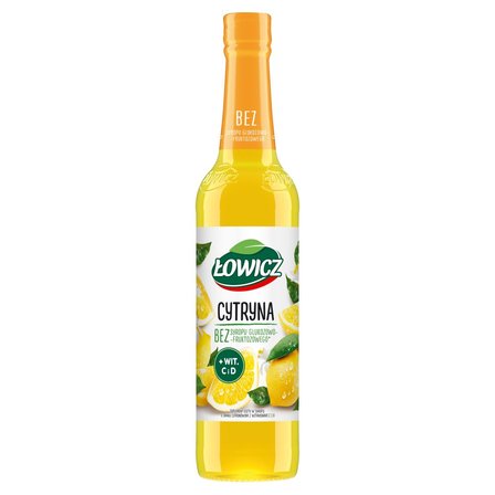 Łowicz Suplement diety w syropie o smaku cytrynowym 400 ml (1)