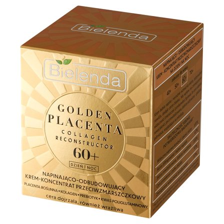 Bielenda Golden Placenta 60+ Napinająco-odbudowujący krem-koncentrat przeciwzmarszczkowy 50 ml (2)