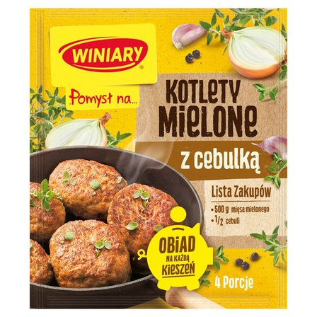 Winiary Pomysł na... Kotlety mielone z cebulką 69 g (2)