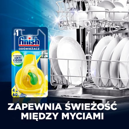 Finish Odświeżacz do zmywarki o zapachu cytryna i limonka 4 ml (3)