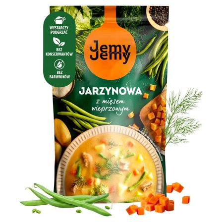 JemyJemy Zupa jarzynowa z mięsem wieprzowym 450 g (2)