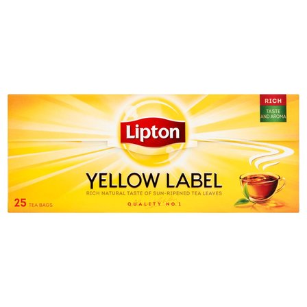 Lipton Yellow Label Herbata czarna 50 g (25 torebek) (1)