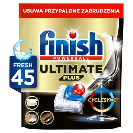 Finish Ultimate Plus Fresh Kapsułki do mycia naczyń w zmywarce 549 g (45 sztuk) (12)