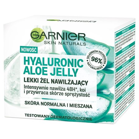 Garnier Hyaluronic Aloe Jelly Lekki żel nawilżający 50 ml (2)