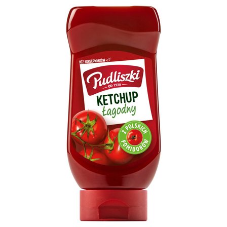 Pudliszki Ketchup łagodny 480 g (1)