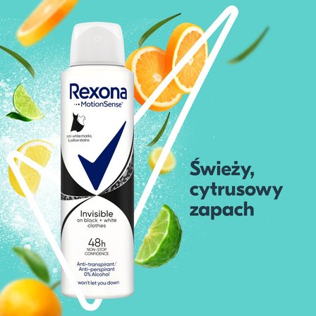 Rexona Invisible Antyperspirant w aerozolu 150 ml (2)