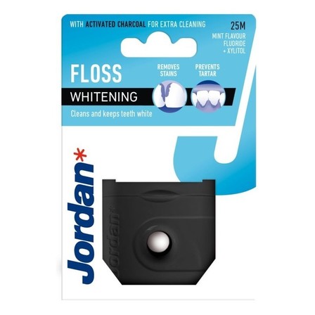 Jordan Dental Floss Whitening nić dentystyczna 25m (1)