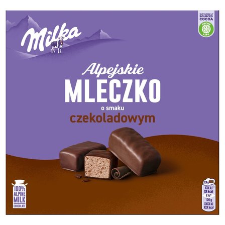 Milka Alpejskie Mleczko Pianka o smaku czekoladowym 330 g (1)