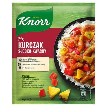 Knorr Fix kurczak słodko-kwaśny 64 g (1)