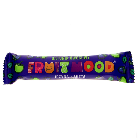 Batonik owocowy  FRUIT MOOD jeżyna mięta 20g (1)