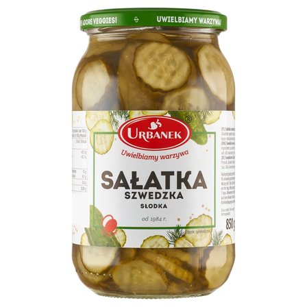 Urbanek Sałatka szwedzka słodka 850 g (1)