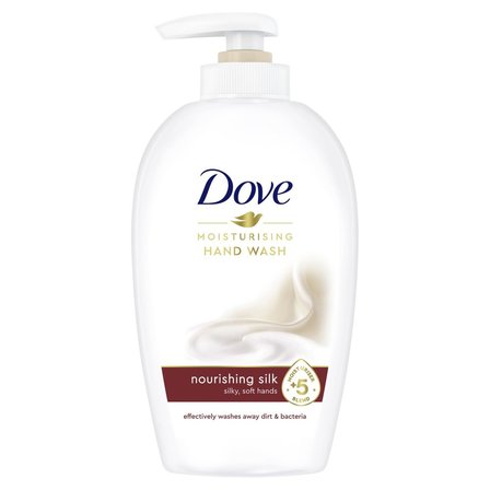Dove Nourishing Silk Pielęgnujące mydło w płynie z pompką 250 ml (1)