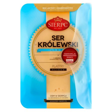 Sierpc Ser królewski Light plastry 135 g (1)