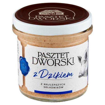 Pasztet Dworski z dzikiem 130 g (2)