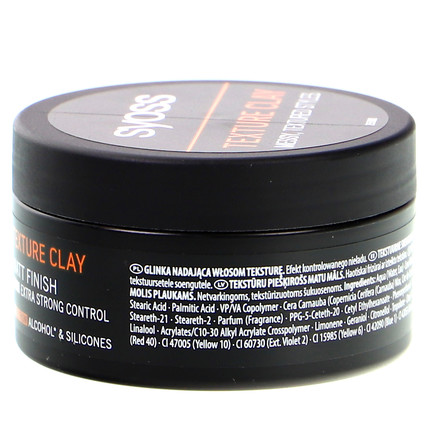 Syoss Texture Clay Glinka do włosów teksturyzująca megamocna kontrola 100 ml (3)