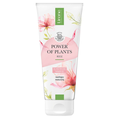 Lirene Power of Plants Rose Żel pod prysznic 200 ml (1)