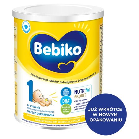 Bebiko 1 Mleko początkowe dla niemowląt od urodzenia 700 g (2)