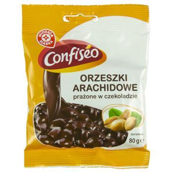 WM orzeszki arachidowe  prażome w czekoladzie 80g (1)