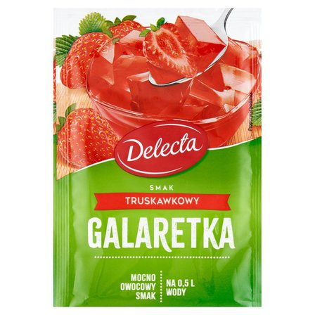 Delecta Galaretka smak truskawkowy 70 g (1)