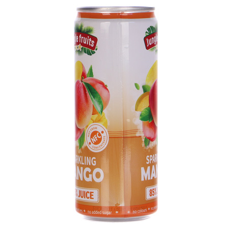 Napój gazowany z sokiem z mango 330ml JUNGLE FRUITS (2)