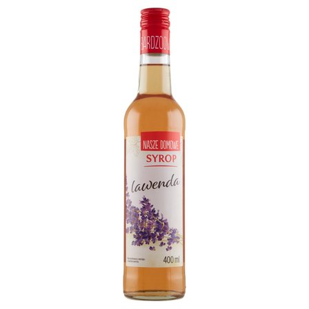 Nasze Domowe Syrop lawenda 400 ml (1)