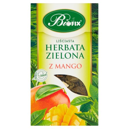 Bifix Herbata zielona liściasta z mango 100 g (1)