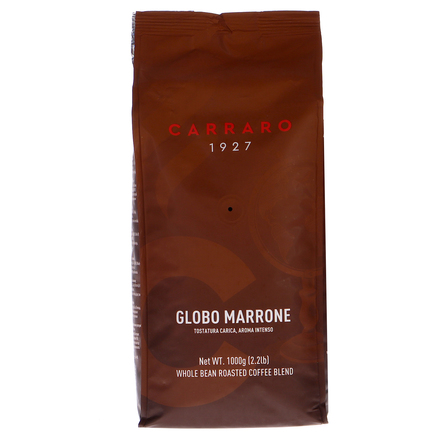 KAWA CARRARO GLOBO MARONE 1 KG (1)