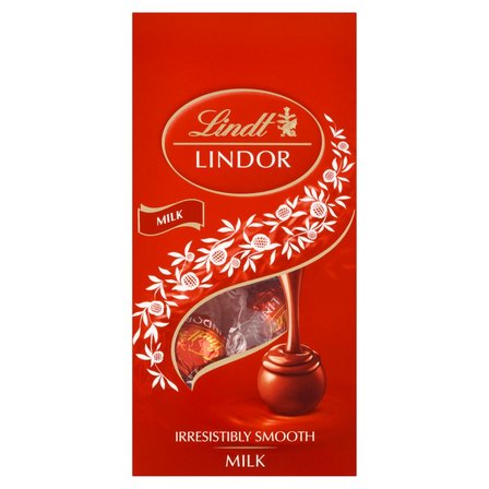 Lindt Lindor Praliny z czekolady mlecznej z nadzieniem 100 g (1)