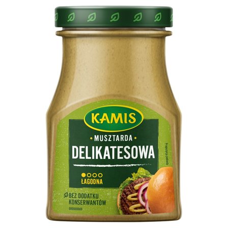 Kamis Musztarda delikatesowa 185 g (1)