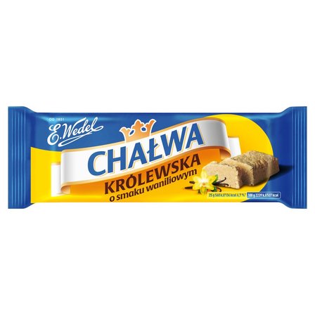 E. Wedel Chałwa królewska o smaku waniliowym 100 g (1)