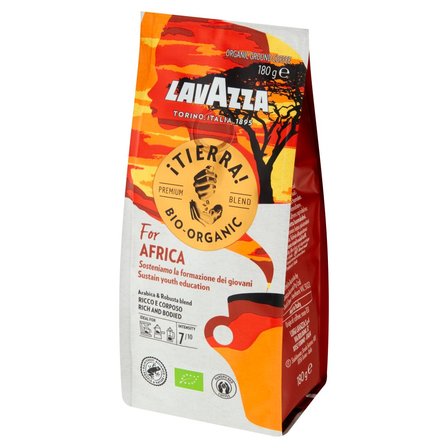 Lavazza Tierra Bio-Organic for Africa Kawa palona mielona 180 g (2)