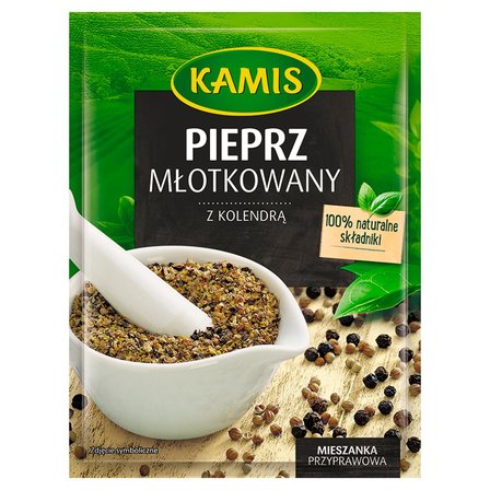 Kamis Pieprz młotkowany z kolendrą Mieszanka przyprawowa 15 g (1)