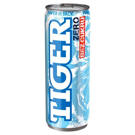 Tiger Zero Gazowany napój energetyzujący bez cukru 250 ml (2)