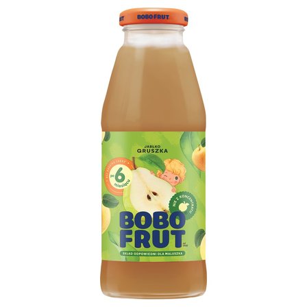 Bobo Frut Nektar owocowy jabłko gruszka po 6 miesiącu 300 ml (1)