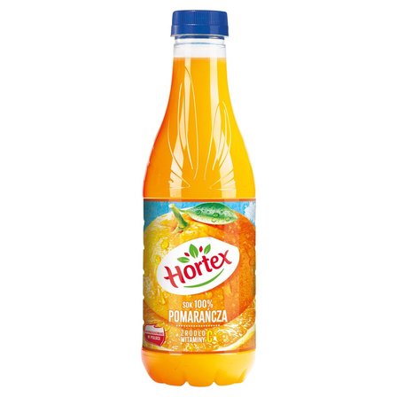 Hortex Sok 100 % pomarańcza 1 l (1)