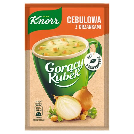 Knorr Gorący Kubek Cebulowa z grzankami 17 g (1)