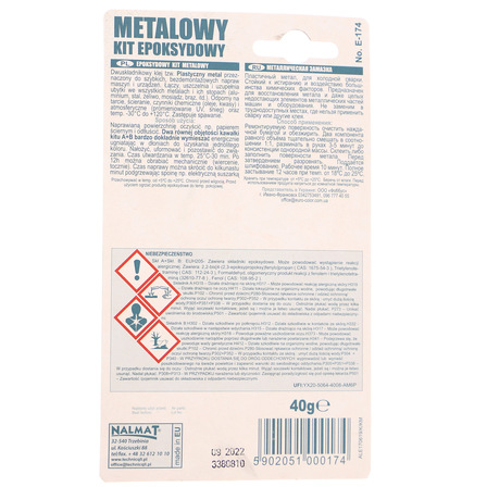 TECHNICQLL METANOWY  KIT NAPRAWCZY EPOKSYDOWY 40G (2)