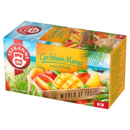 Teekanne World of Fruits Caribbean Mango Herbatka owocowa 45 g (20 x 2,25 g) (2)