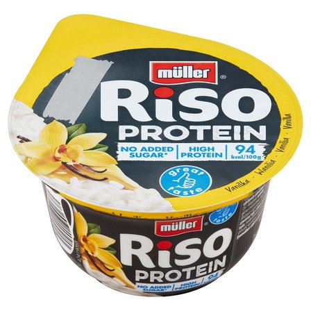 Müller Riso Protein Deser mleczno-ryżowy z sosem o smaku waniliowym 180 g (2)