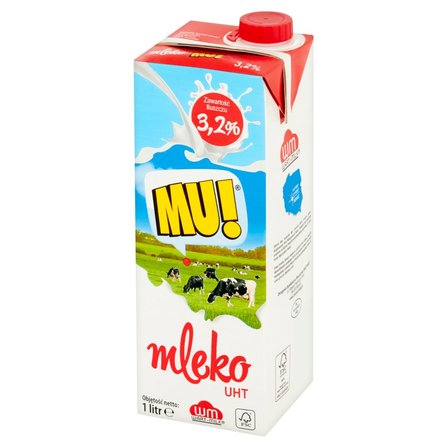 Mu! Mleko UHT 3,2% 1 l (2)