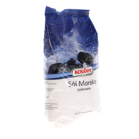 SÓL MORSKA DROBNOZIARN.1KG (11)