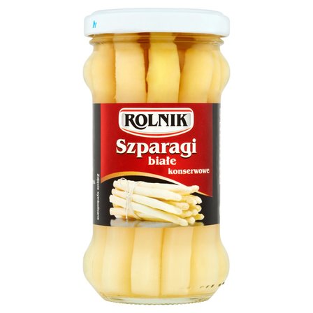 Rolnik Szparagi białe konserwowe 180 g (1)