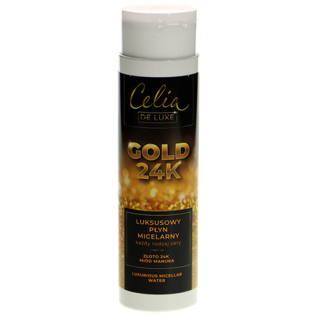 CELIA GOLD24K PŁYN MICELARNY DO KAŻDEGO RODZAJU CERY 200ML (1)