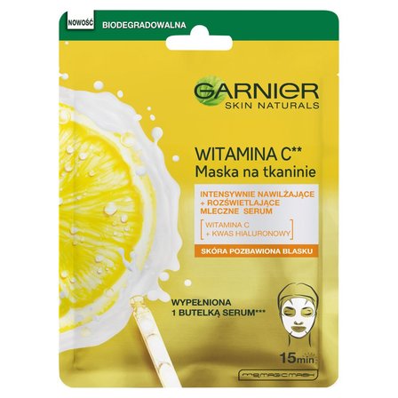 Garnier Maska na tkaninie witamina C 28 g (1)